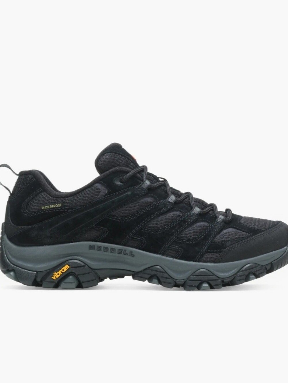 Merrell Moab 3 Waterproof Black Hiking Shoes Men's Size 9.5 NWT Outdoors Active